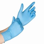 Robust Nitrile Gloves Medium Blue Pk 100